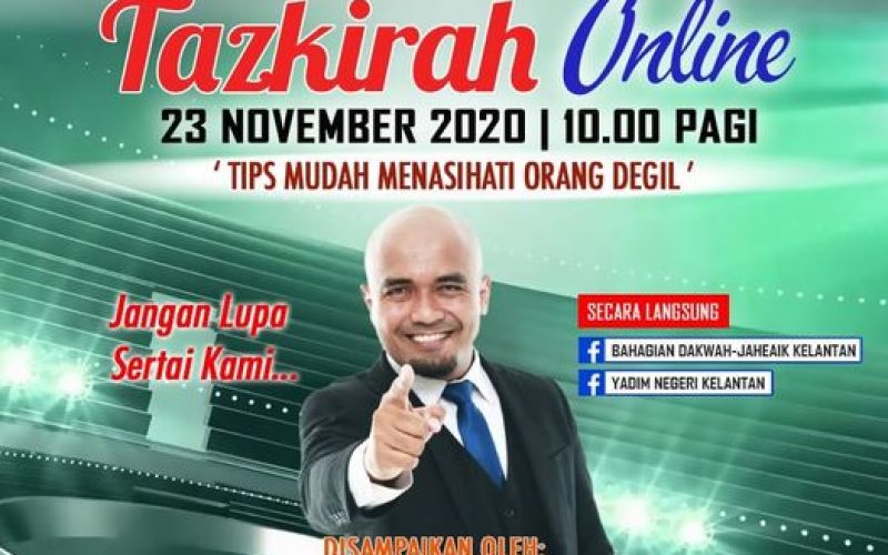 TAJUK : TIPS MUDAH MENASIHATI ORANG DEGIL