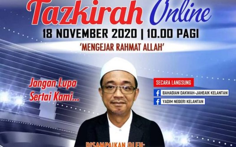 TAJUK : MENGEJAR RAHMAT ALLAH