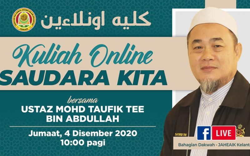 Kuliah Online Saudara Kita (Siri Ketiga)