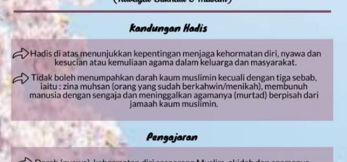 Siri 14 : Larangan Berzina, Membunuh & Murtad