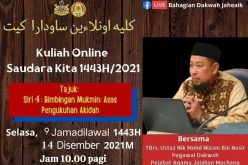 KULIAH ONLINE SAUDARA Siri 4 (Bimbingan Mukmin : Asas Pengukuhan Akidah)