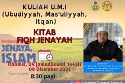 KULIAH UMI (Tajuk : Kitab Fiqh Jenayah)